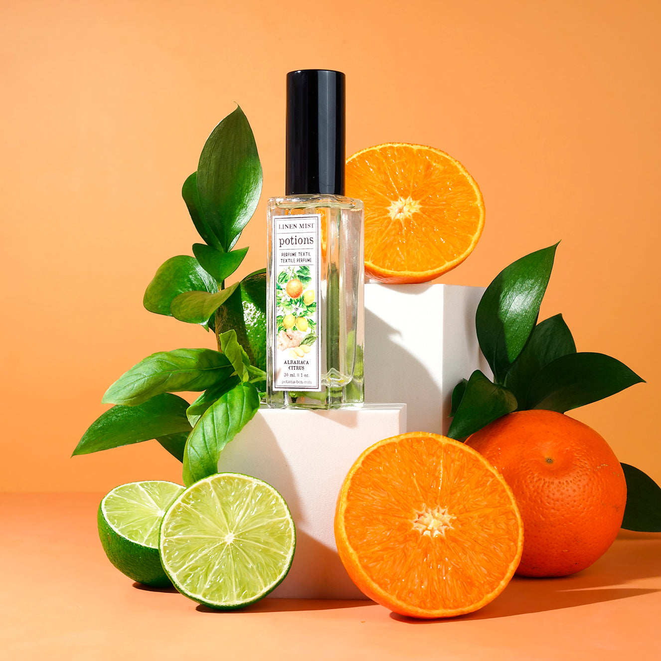 Perfume textil Albahaca Citrus Potions BCN 30 ml.