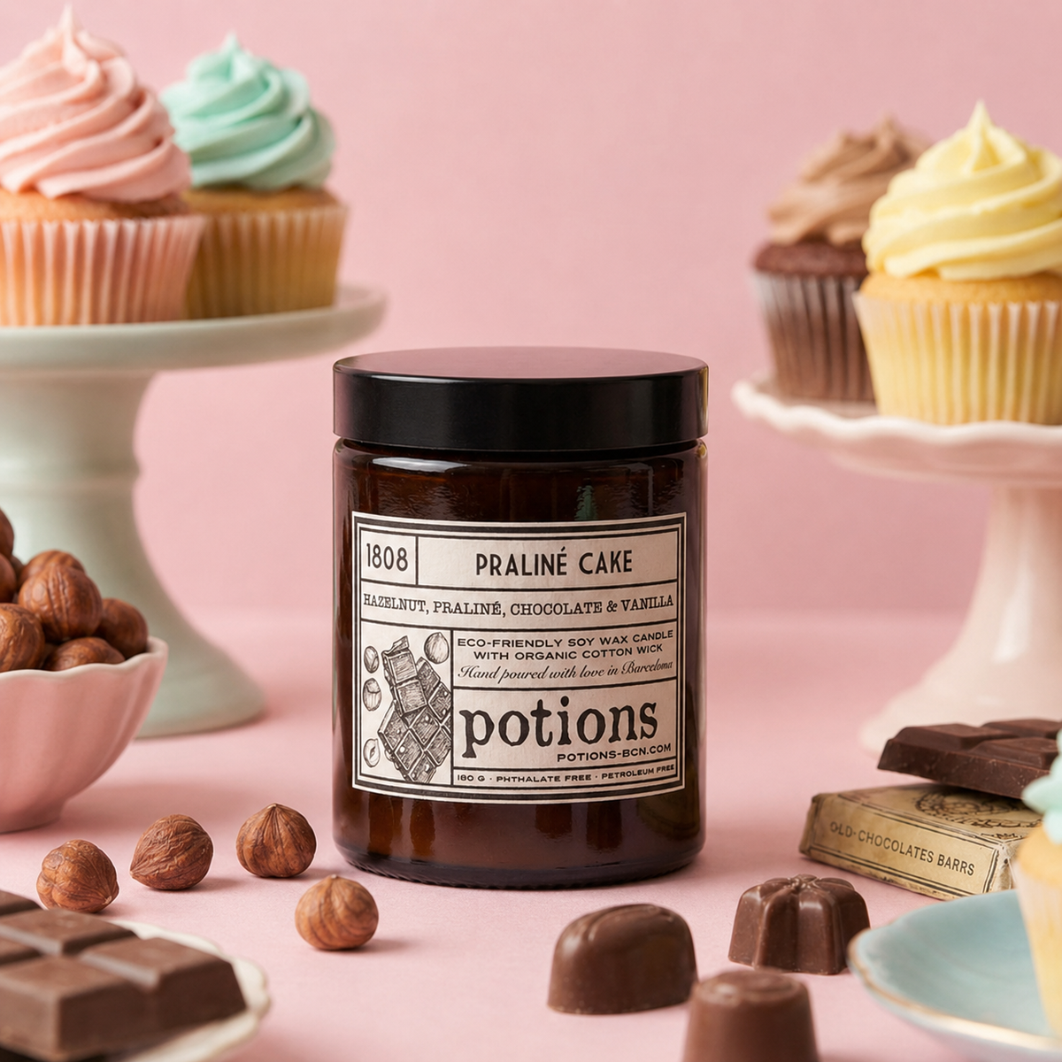 Nº1808 Praliné Cake - Avellana + Cacao
