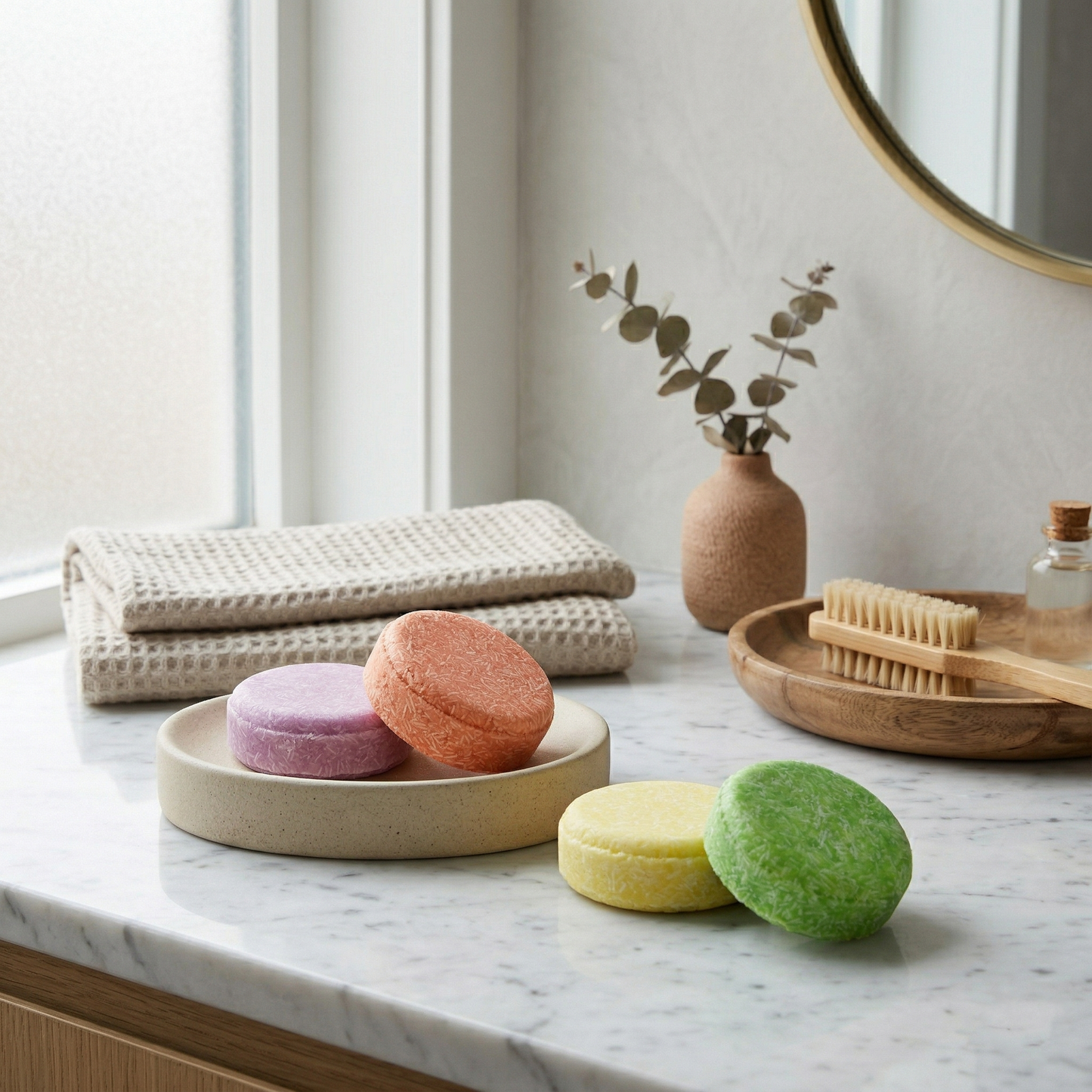 Champú sólido para cuero cabelludo sensible