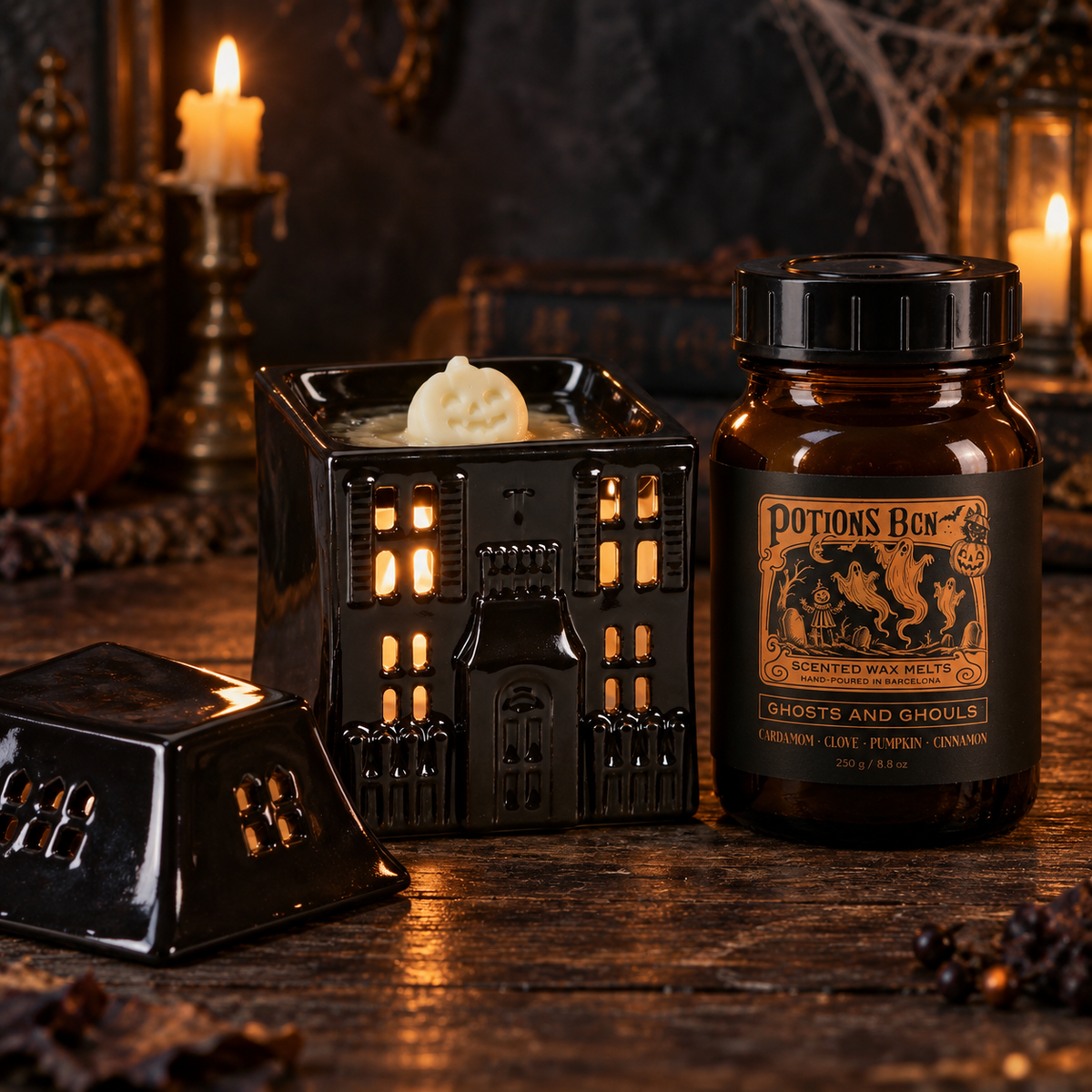 Quemador de wax melts · Black House