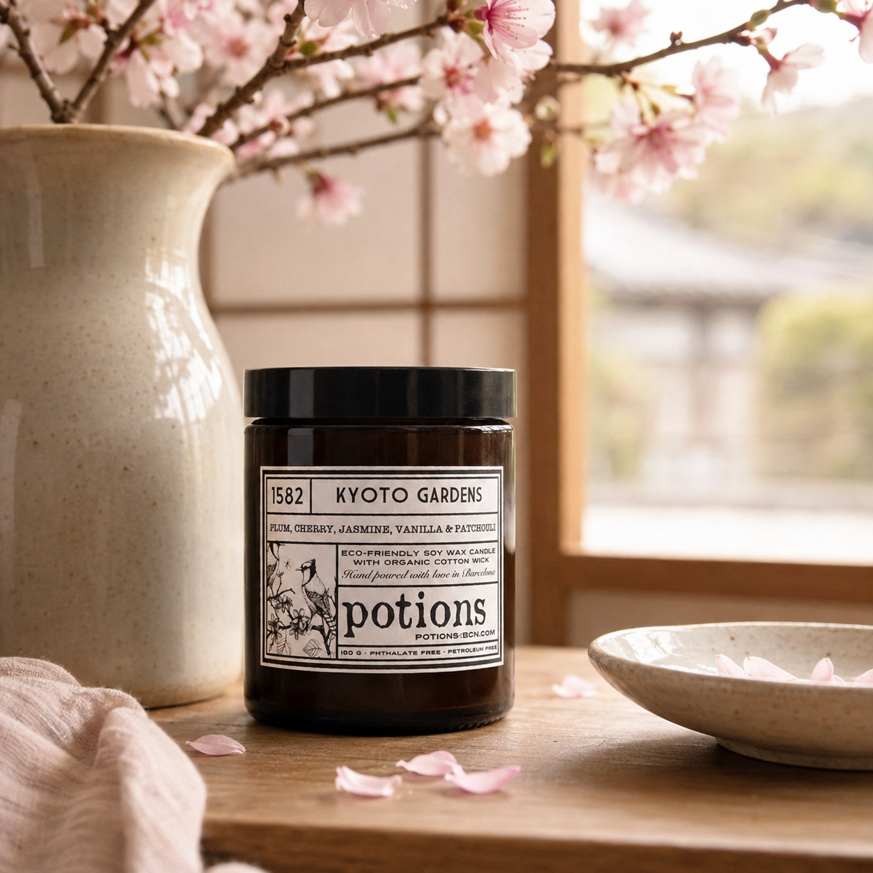 Nº1582 Kyoto Gardens – Flor de Ciruelo + Cereza Negra