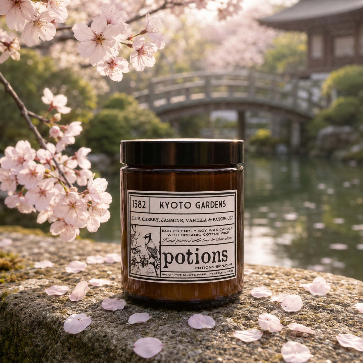 Nº1582 Kyoto Gardens – Flor de Ciruelo + Cereza Negra