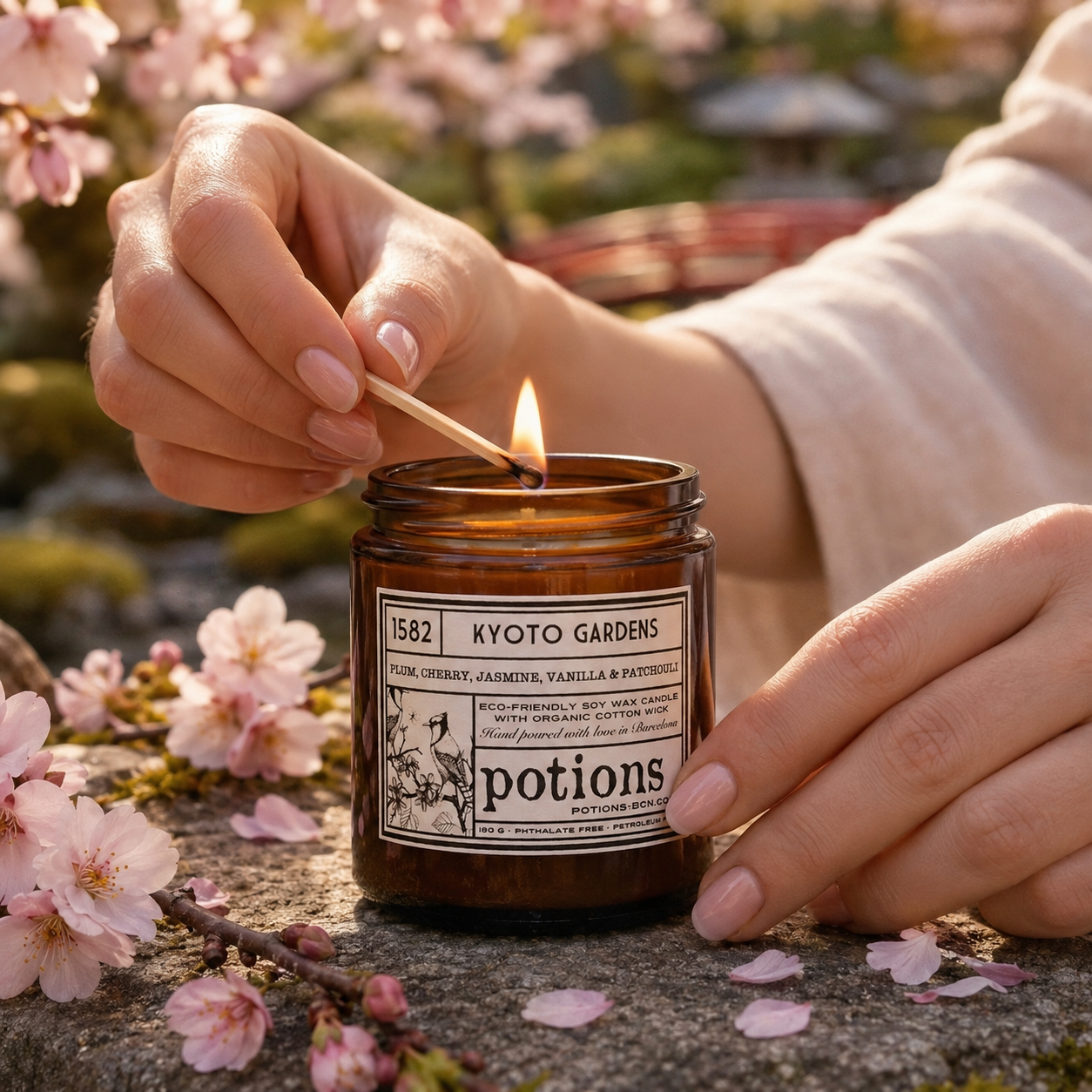 Nº1582 Kyoto Gardens – Flor de Ciruelo + Cereza Negra