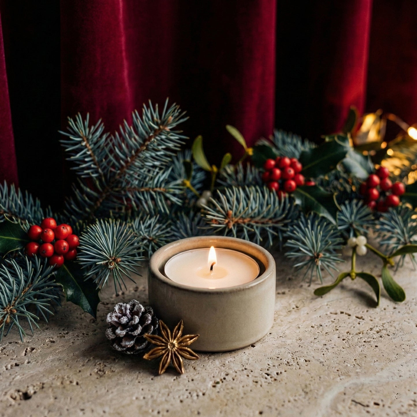 Velas de Navidad