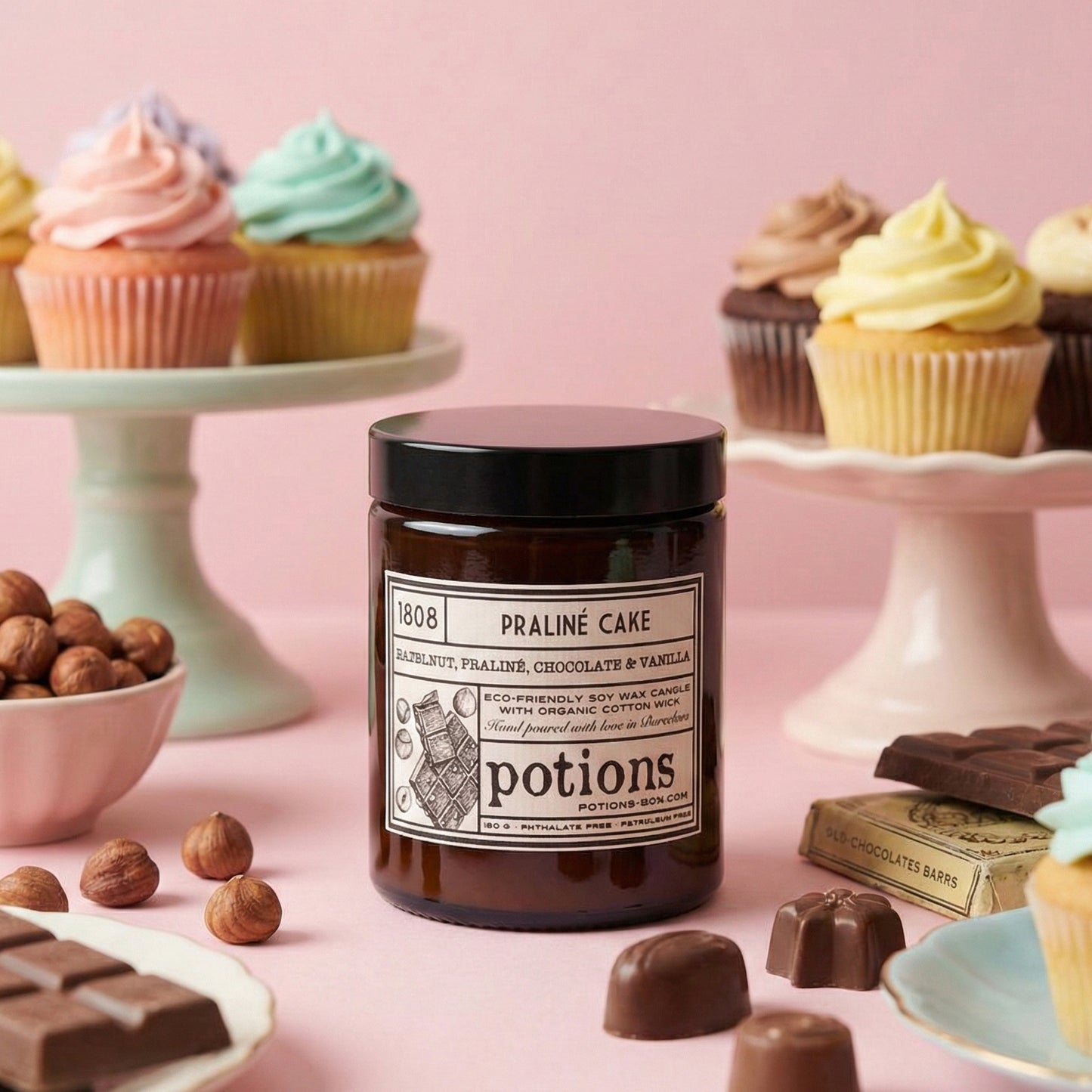 Nº1808 Praliné Cake - Avellana + Cacao