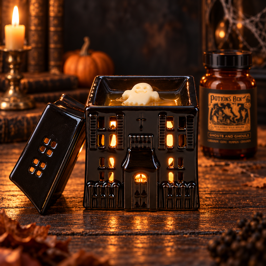 Quemador de wax melts · Black House