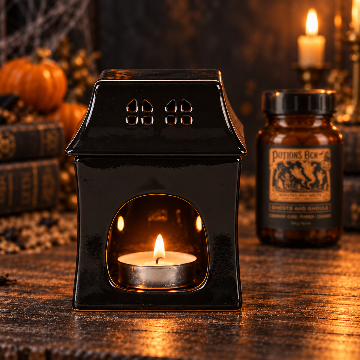 Quemador de wax melts · Black House