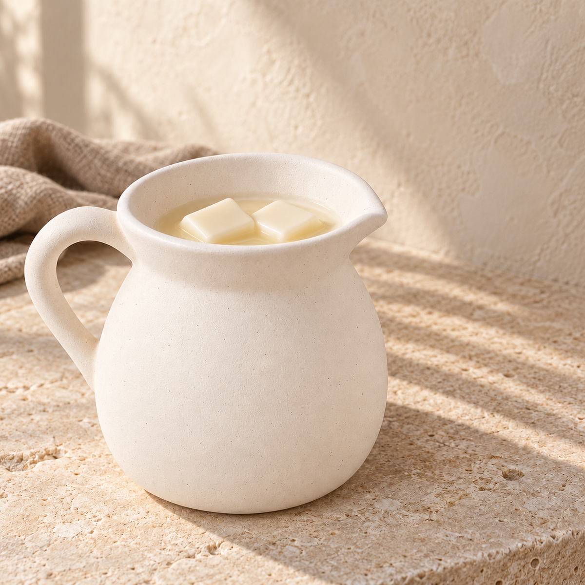 Quemador de wax melts · Jarrita