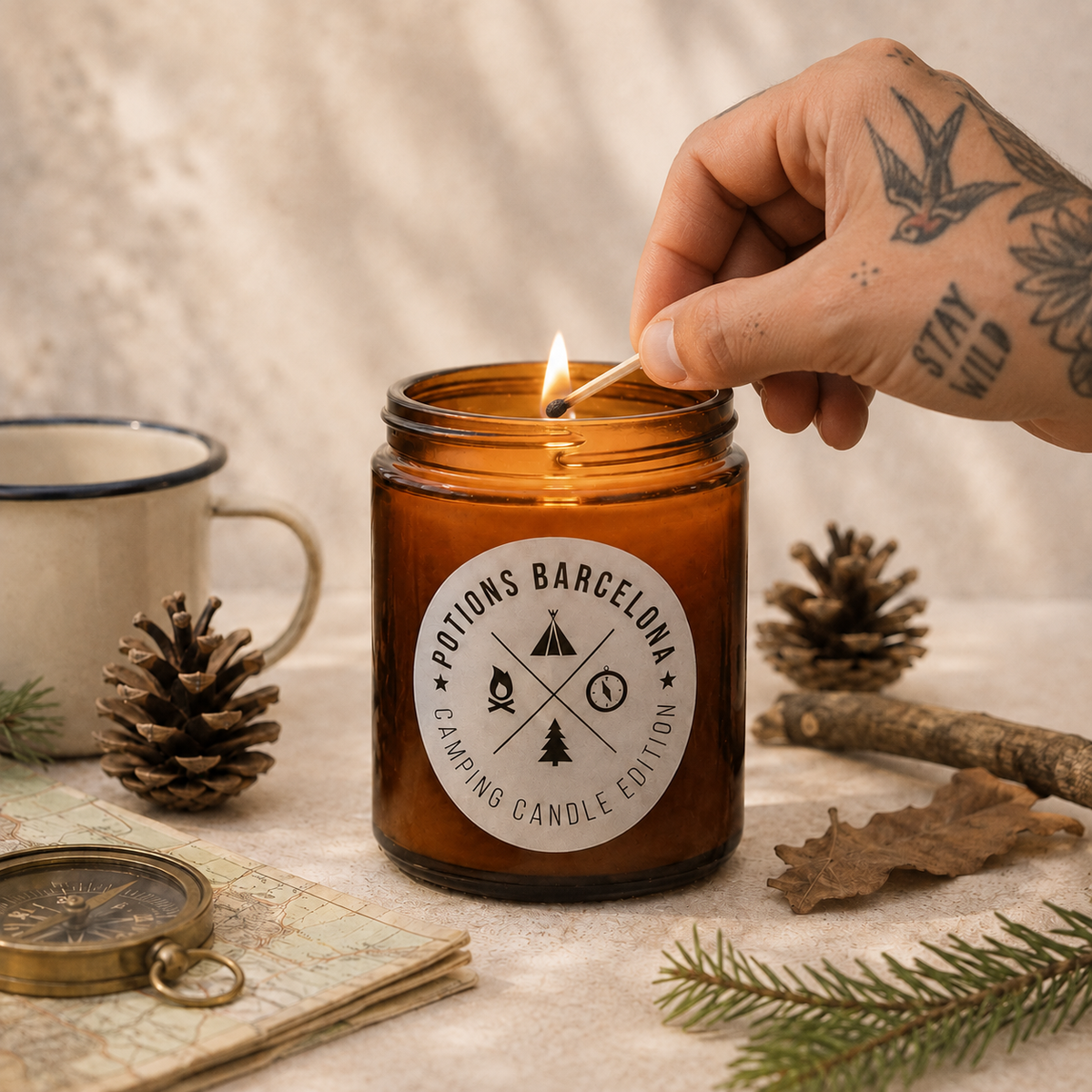 Camping Candle – Vela Antimosquitos