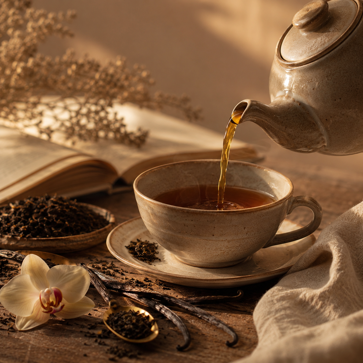 Tea O'Clock - Té Negro + Vainilla