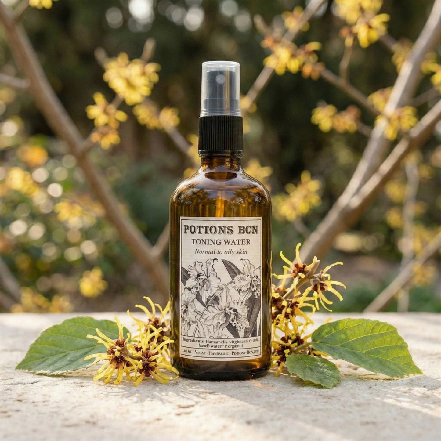 Toning Water – Hidrolato ecológico de Hamamelis