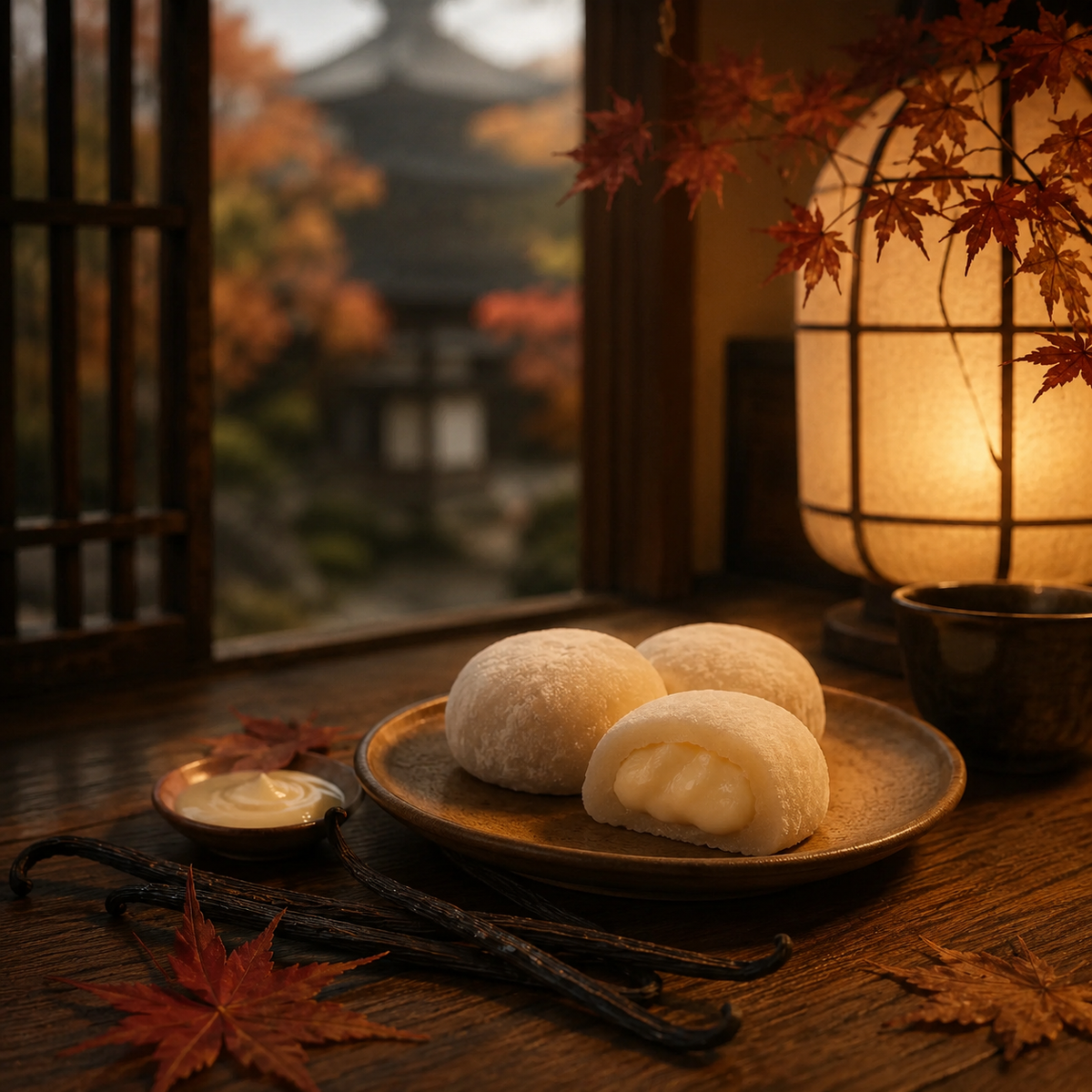 Vanilla Mochi - Vainilla + Maderas