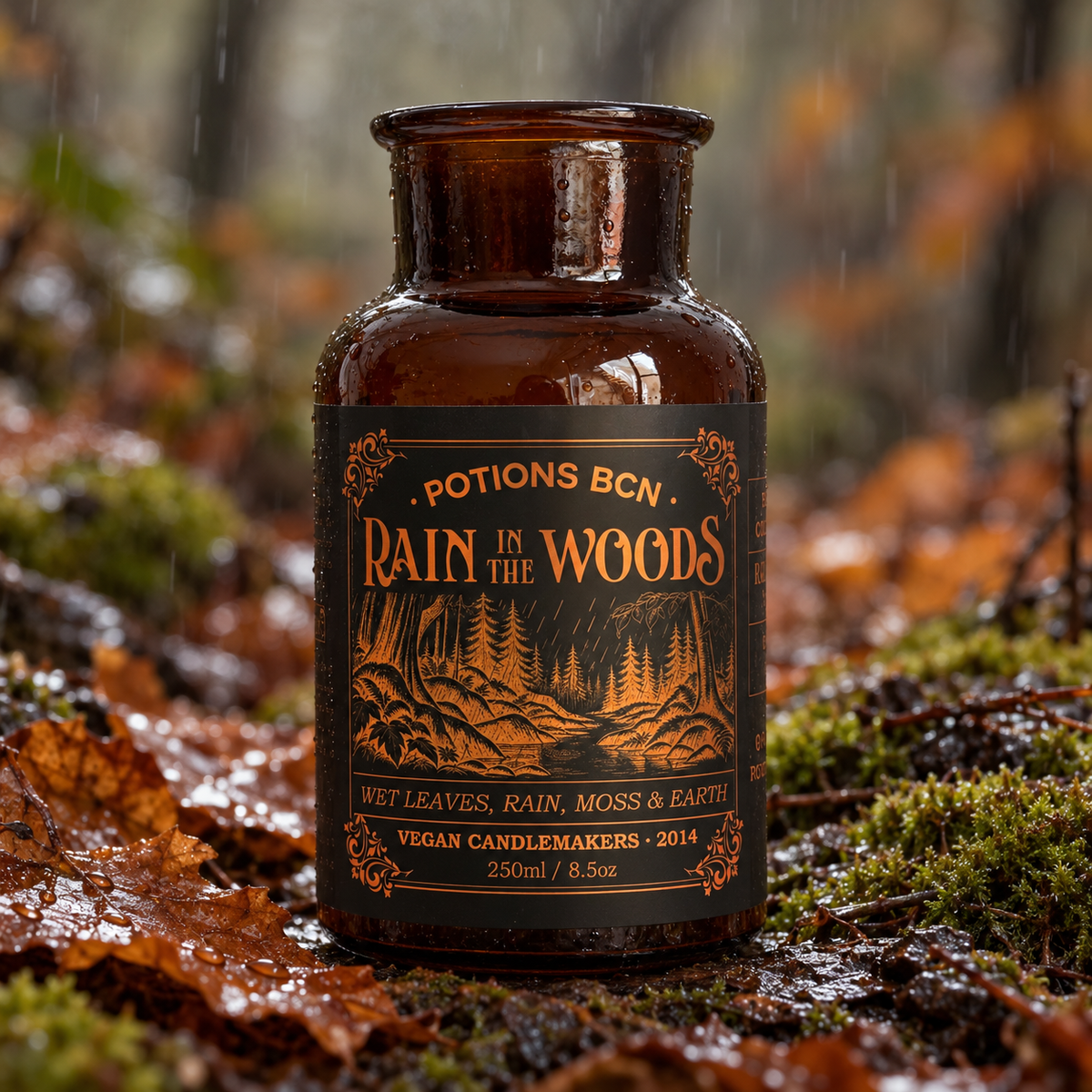 Rain in the Woods - Musgo + Tierra mojada