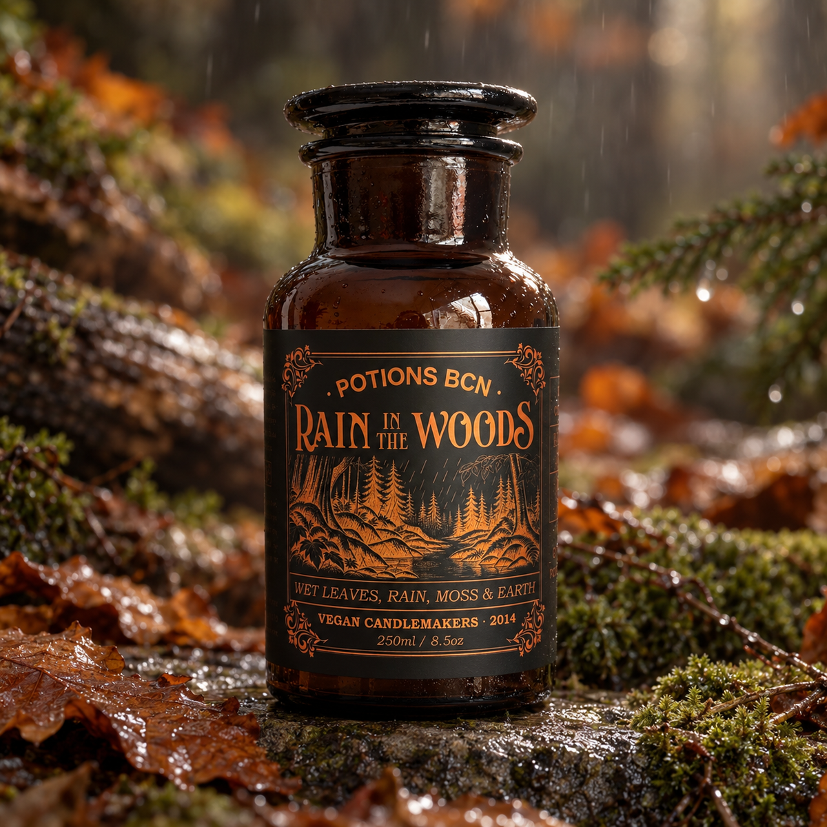 Rain in the Woods - Musgo + Tierra mojada