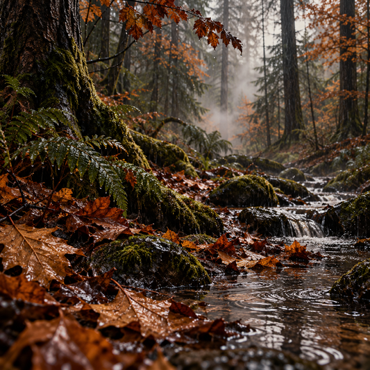 Rain in the Woods - Musgo + Tierra mojada